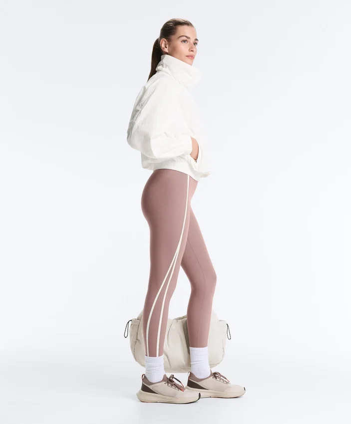 Leggings de cintura alta, Compressive Core Control, hasta el tobillo, con detalles en contraste Leggings de cintura alta, Compressive Core Control, hasta el tobillo, con detalles en contraste