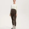 Leggings de maternidad cálidos de 70 cm hasta el tobillo