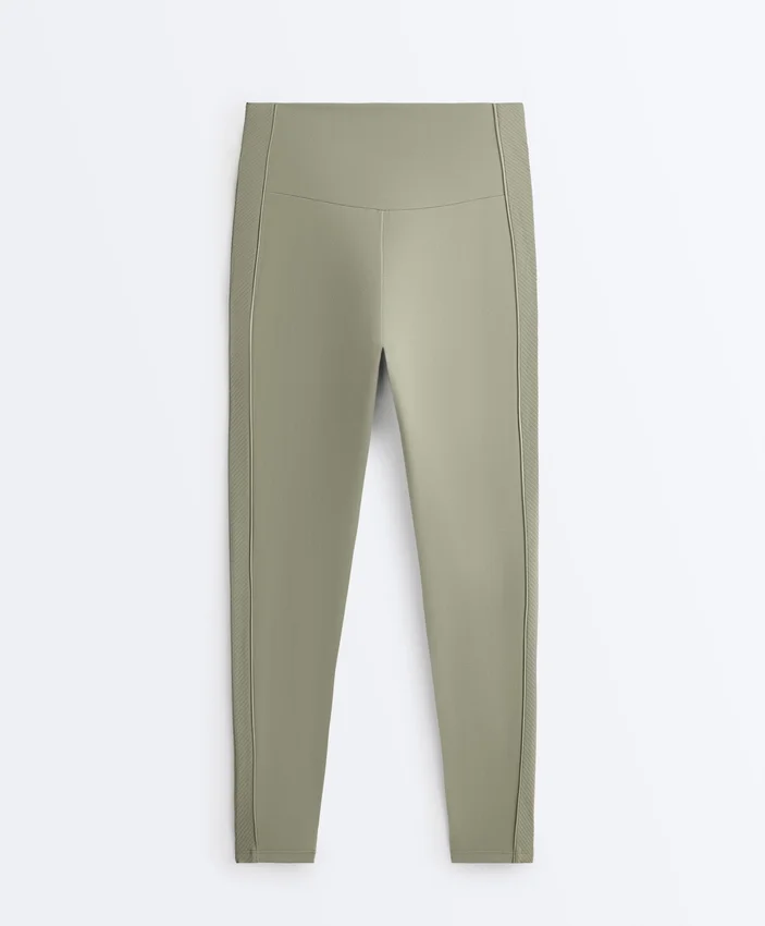 Leggings de talle alto con ribete de Comfortlux Leggings de talle alto con ribete de Comfortlux