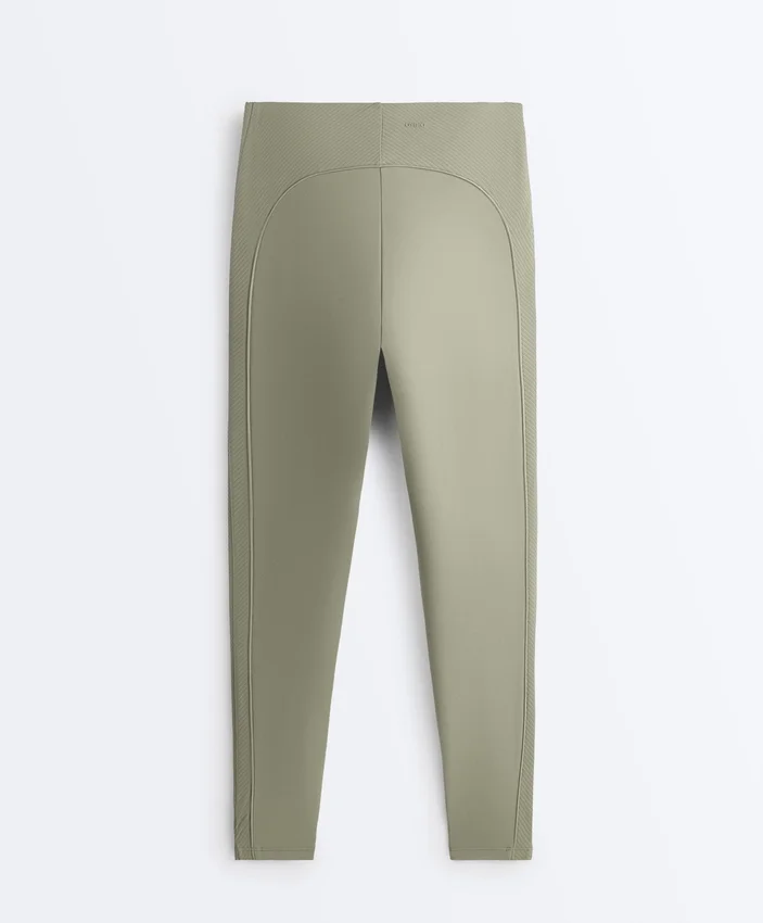 Leggings de talle alto con ribete de Comfortlux Leggings de talle alto con ribete de Comfortlux