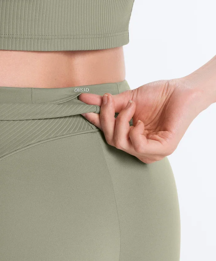 Leggings de talle alto con ribete de Comfortlux Leggings de talle alto con ribete de Comfortlux