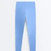 Leggings de talle alto y largo hasta el tobillo de Comfortlux Leggings de talle alto y largo hasta el tobillo de Comfortlux