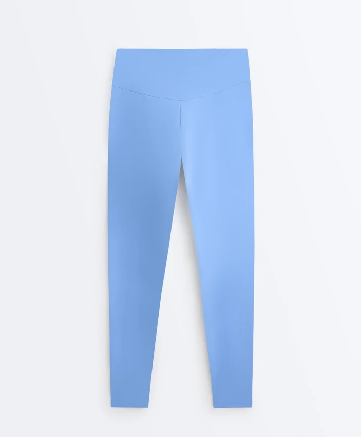 Leggings de talle alto y largo hasta el tobillo de Comfortlux Leggings de talle alto y largo hasta el tobillo de Comfortlux