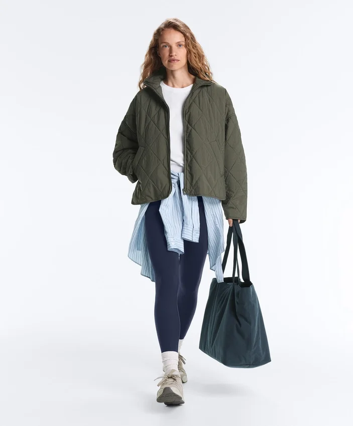 Leggings de talle alto y largo hasta el tobillo de Comfortlux Leggings de talle alto y largo hasta el tobillo de Comfortlux