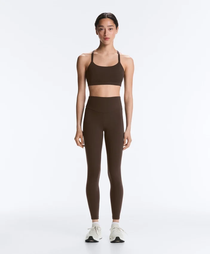 Leggings de talle alto y largo hasta el tobillo de Comfortlux Leggings de talle alto y largo hasta el tobillo de Comfortlux