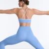 Leggings de talle alto y largo hasta el tobillo de Comfortlux Leggings de talle alto y largo hasta el tobillo de Comfortlux