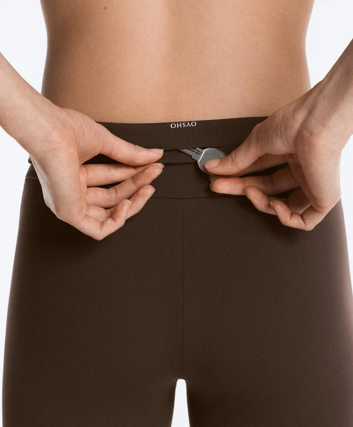 Leggings de talle alto y largo hasta el tobillo de Comfortlux Leggings de talle alto y largo hasta el tobillo de Comfortlux