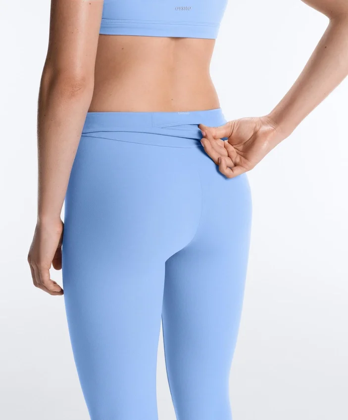 Leggings de talle alto y largo hasta el tobillo de Comfortlux Leggings de talle alto y largo hasta el tobillo de Comfortlux