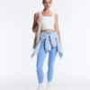 Leggings de talle alto y largo hasta el tobillo de Comfortlux Leggings de talle alto y largo hasta el tobillo de Comfortlux