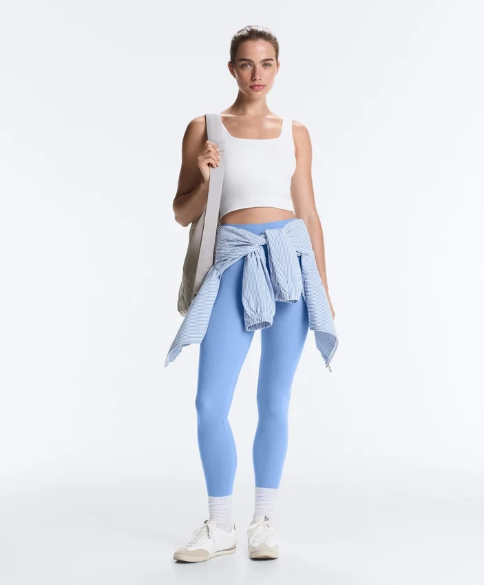 Leggings de talle alto y largo hasta el tobillo de Comfortlux Leggings de talle alto y largo hasta el tobillo de Comfortlux