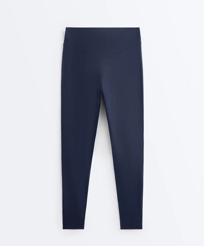 Leggings de talle alto y largo hasta el tobillo de Comfortlux Leggings de talle alto y largo hasta el tobillo de Comfortlux
