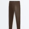 Leggings de talle alto y largo hasta el tobillo de Comfortlux Leggings de talle alto y largo hasta el tobillo de Comfortlux