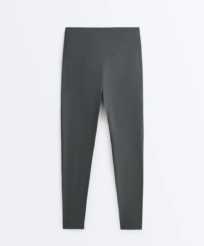 Leggings de talle alto y largo hasta el tobillo de Comfortlux Leggings de talle alto y largo hasta el tobillo de Comfortlux