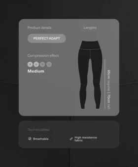 Leggings de talle alto y largo hasta el tobillo Perfect-Adapt