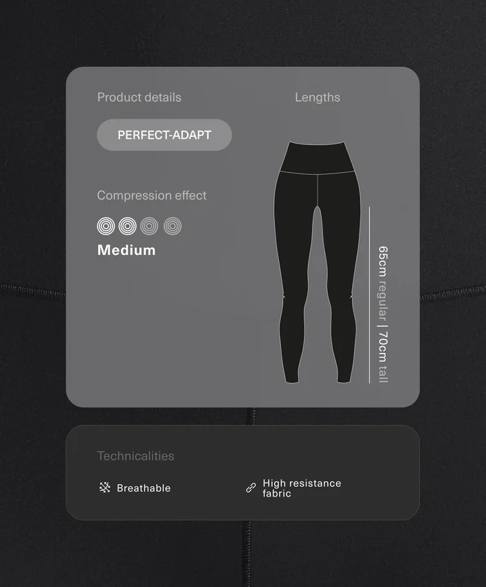 Leggings de talle alto y largo hasta el tobillo Perfect-Adapt Leggings de talle alto y largo hasta el tobillo Perfect-Adapt