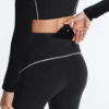 Leggings hasta el tobillo con Core Control del tronco, cintura alta y detalles reflectantes Leggings hasta el tobillo con Core Control del tronco, cintura alta y detalles reflectantes