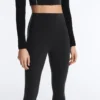 Leggings hasta el tobillo con Core Control del tronco, cintura alta y detalles reflectantes Leggings hasta el tobillo con Core Control del tronco, cintura alta y detalles reflectantes