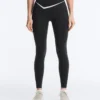 Leggings Perfect-Adapt de talle alto y largo hasta el tobillo con detalles en contraste
