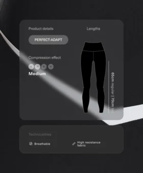 Leggings Perfect-Adapt de talle alto y largo hasta el tobillo con detalles en contraste Leggings Perfect-Adapt de talle alto y largo hasta el tobillo con detalles en contraste