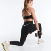 Leggings Perfect-Adapt de talle alto y largo hasta el tobillo con detalles en contraste