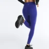 Leggings reflectantes compresivos de talón alto