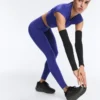 Leggings reflectantes compresivos de talón alto