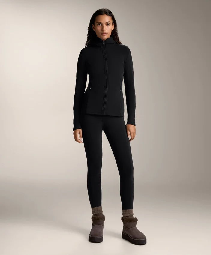 Leggings sin costuras de 70 cm de largo, de talle alto y supercálidas, hasta el tobillo Leggings sin costuras de 70 cm de largo, de talle alto y supercálidas, hasta el tobillo