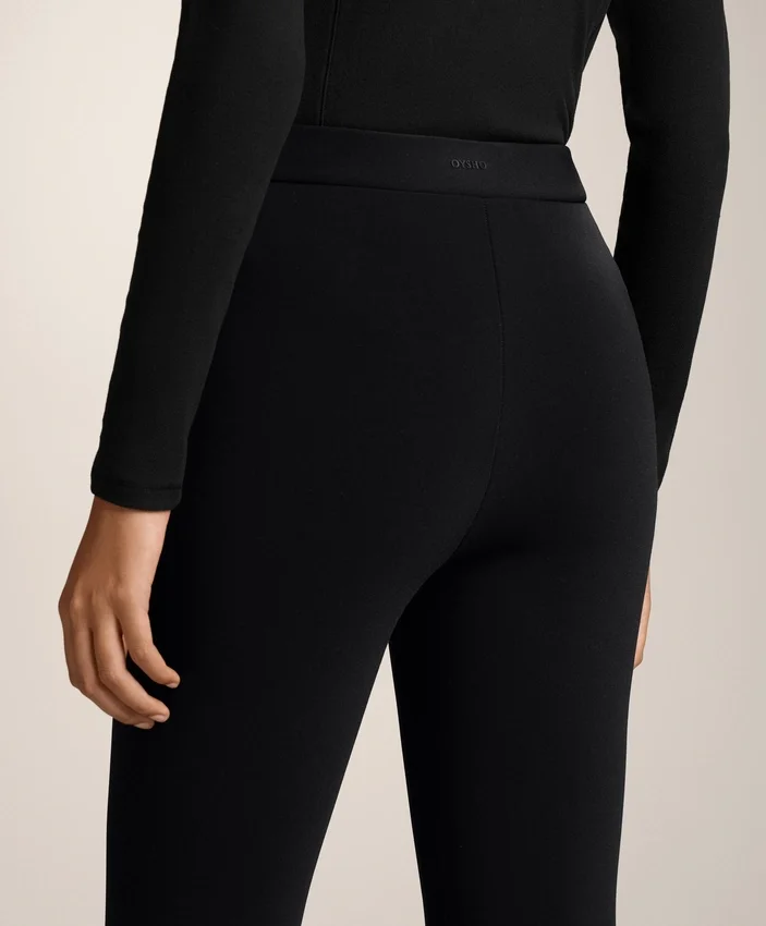 Leggings sin costuras de 70 cm de largo, de talle alto y supercálidas, hasta el tobillo Leggings sin costuras de 70 cm de largo, de talle alto y supercálidas, hasta el tobillo