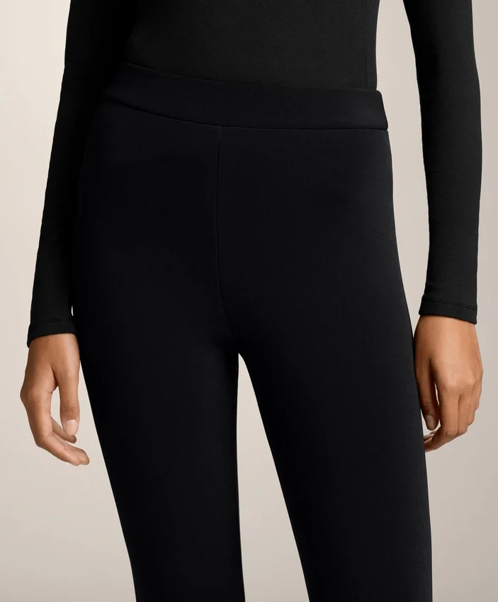 Leggings sin costuras de 70 cm de largo, de talle alto y supercálidas, hasta el tobillo Leggings sin costuras de 70 cm de largo, de talle alto y supercálidas, hasta el tobillo