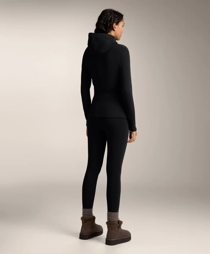 Leggings sin costuras de 70 cm de largo, de talle alto y supercálidas, hasta el tobillo Leggings sin costuras de 70 cm de largo, de talle alto y supercálidas, hasta el tobillo