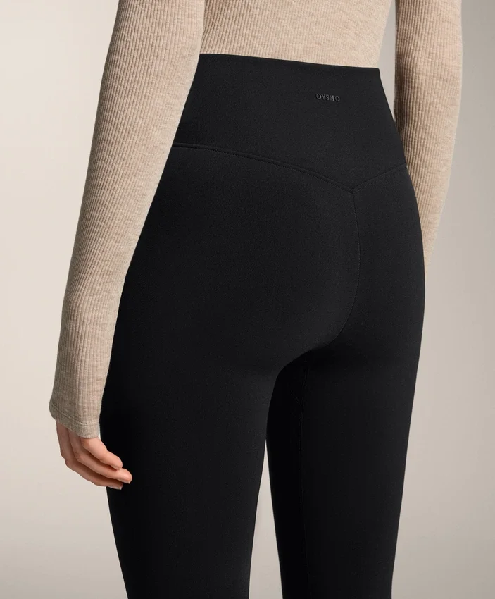Leggings sin costuras, de talle superalto y extraabrigados, de 70 cm de largo hasta el tobillo Leggings sin costuras, de talle superalto y extraabrigados, de 70 cm de largo hasta el tobillo