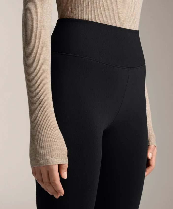 Leggings sin costuras, de talle superalto y extraabrigados, de 70 cm de largo hasta el tobillo Leggings sin costuras, de talle superalto y extraabrigados, de 70 cm de largo hasta el tobillo