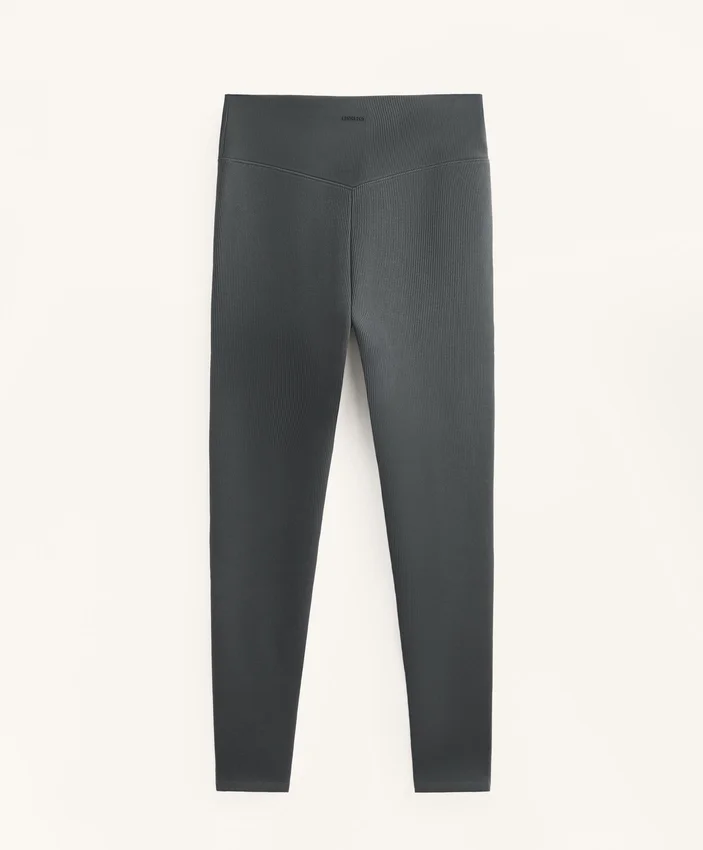Leggings sin costuras de talón, de canalé extra cálido y talle superalto, 70 cm Leggings sin costuras de talón, de canalé extra cálido y talle superalto, 70 cm