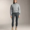 Leggings sin costuras de talón, de canalé extra cálido y talle superalto, 70 cm Leggings sin costuras de talón, de canalé extra cálido y talle superalto, 70 cm