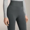 Leggings sin costuras de talón, de canalé extra cálido y talle superalto, 70 cm Leggings sin costuras de talón, de canalé extra cálido y talle superalto, 70 cm