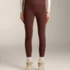 Leggings sin costuras supercálidos, de talle alto (70 cm) y largo hasta el tobillo