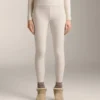 Leggings sin costuras supercálidos, de talle alto (70 cm) y largo hasta el tobillo