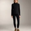 Leggings sin costuras supercálidos, de talle alto (70 cm) y largo hasta el tobillo
