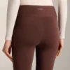 Leggings sin costuras supercálidos, de talle alto (70 cm) y largo hasta el tobillo