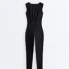 Light Touch Monos con cuello en V Light Touch Monos con cuello en V