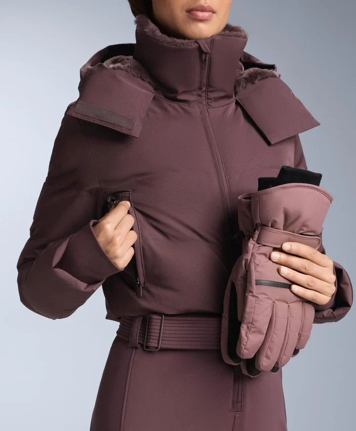 Mono acolchado resistente al agua Minardi Piume Ski con relleno de 80 % plumón y 20 % plumas Mono acolchado resistente al agua Minardi Piume Ski con relleno de 80 % plumón y 20 % plumas