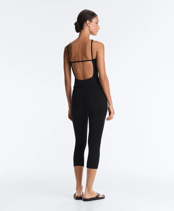 Mono capri Comfortlux con cinturón Mono capri Comfortlux con cinturón