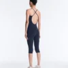 Mono capri Comfortlux con espalda cruzada Mono capri Comfortlux con espalda cruzada