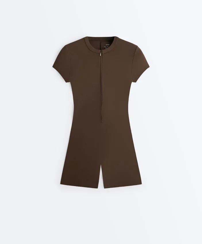 Mono corto con cremallera Comfortlux Mono corto con cremallera Comfortlux