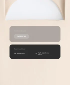 Mono corto Evermove con cuello cuadrado Mono corto Evermove con cuello cuadrado
