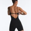 Mono corto Evermove con espalda abierta Mono corto Evermove con espalda abierta