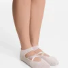Pack de 2 pares de calcetines de mezcla de algodón para yoga y pilates con tiras cruzadas