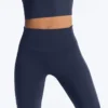 Pantalones acampanados de punto elástico Comfortlux de talle alto