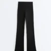 Pantalones acampanados de talle alto Comfortlux