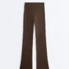 Pantalones acampanados de talle alto Comfortlux Pantalones acampanados de talle alto Comfortlux
